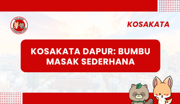 Kosakata Dapur: Bumbu Masak Sederhana
